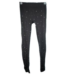 No Boundaries Holiday Sparkle Tights Women's Size Small